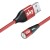 Магнитный кабель SKY без коннектора (S7R 5A-100) для зарядки и передачи данных (100 см) Red