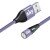 Магнитный кабель SKY без коннектора (S7R 5A-100) для зарядки и передачи данных (100 см) Purple