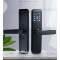 Розумний дверний замок SKY S068M TTLock з відбитком пальця Black