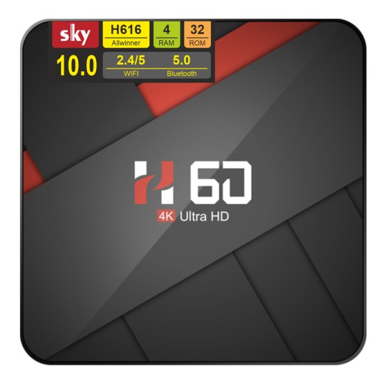 Android TV приставка SKY (H60) 4/32 GB
