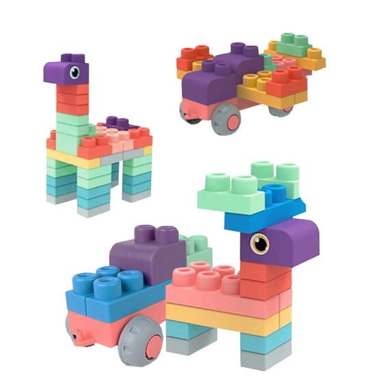 М'який конструктор - SKY Soft Building Blocks 6910 набір 20 елементів