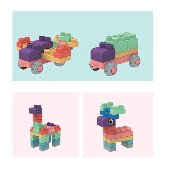 М'який конструктор - SKY Soft Building Blocks 6910 набір 20 елементів