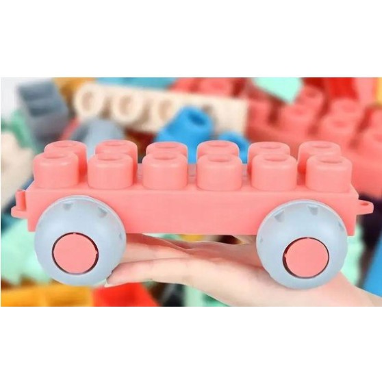 М'який конструктор - SKY Soft Building Blocks 6912 набір 80 елементів