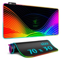 RGB килимок для мишки та клавіатури 70x30 см SKY GMS-WT 7030/127 з принтом