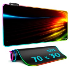Геймерський килимок для мишки SKY (GMS-WT 7030/145) Gradient / RGB підсвічування / 70x30 см