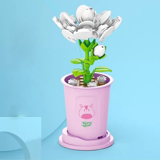 3D Конструктор - LELEBROTHER Florist Жасмин 8814-7, 50 элемента