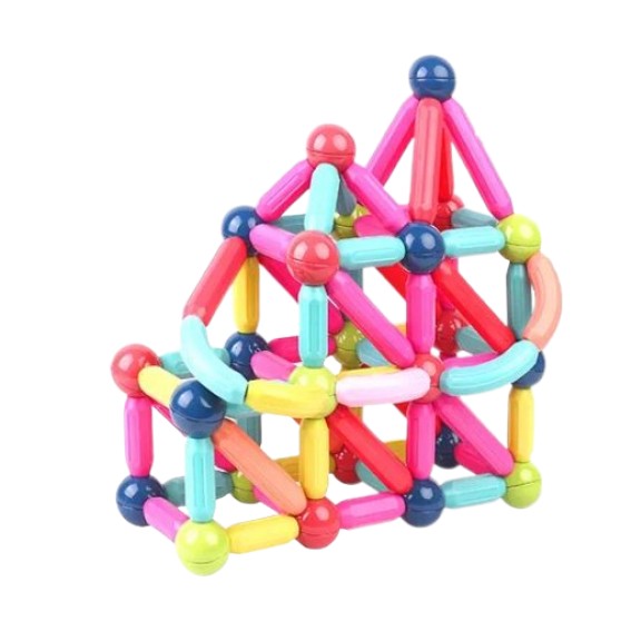 Магнітний конструктор - SKY Magnetic Sticks (B 060) набір 60 елементів (мікс кольорів)