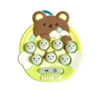 Електронна приставка консоль mini SKY Quick Push Game приставка Pop It антистрес іграшка Rainbow Bear
