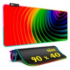 Геймерский коврик для мышки SKY (GMS-WT 9040/242) Gradient / RGB подсветка / 90x40 см