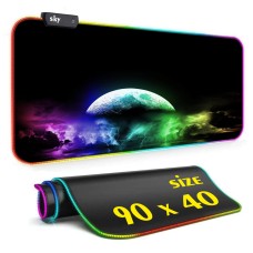 Геймерский коврик для мышки SKY (GMS-WT 9040/143) Gradient / RGB подсветка / 90x40 см