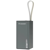 Универсальная мобильная батарея Wozinsky K65+ 30000 65W Gray (5907769364457)
