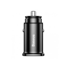 Автомобильное зарядное устройство Baseus Square Metal (2USB, 5A) 30W Black (CCALL-DS01)