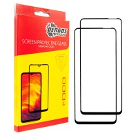 Защитное стекло Dengos для Motorola Moto G57/G57 Power Black Full Glue (DG-TG2P-104) 2 шт.