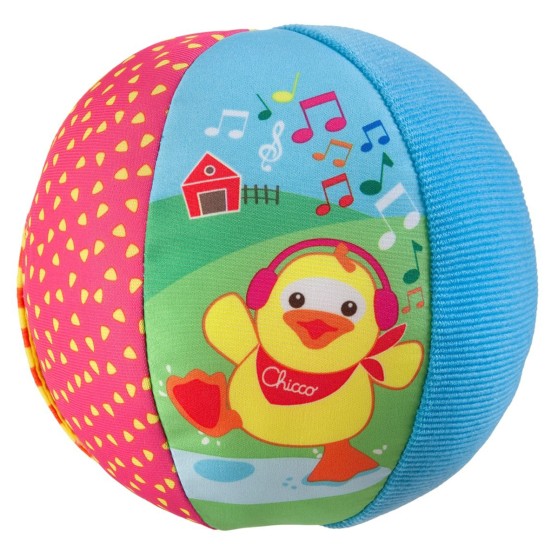 М'яка іграшка Chicco - М'ячик музичний (05836.00)