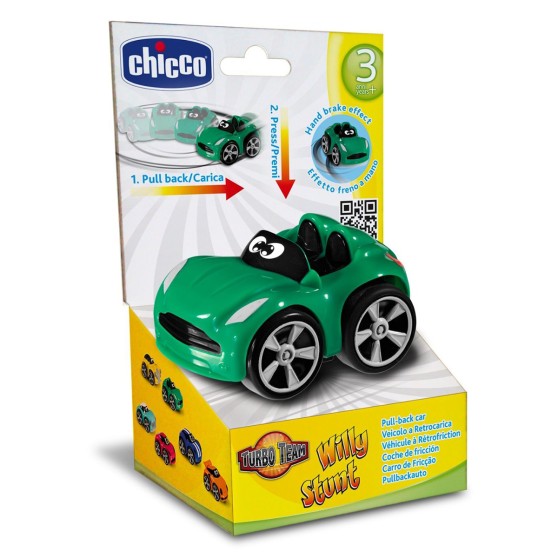 Машинка Chicco - Трюкач Віллі (07301.00)