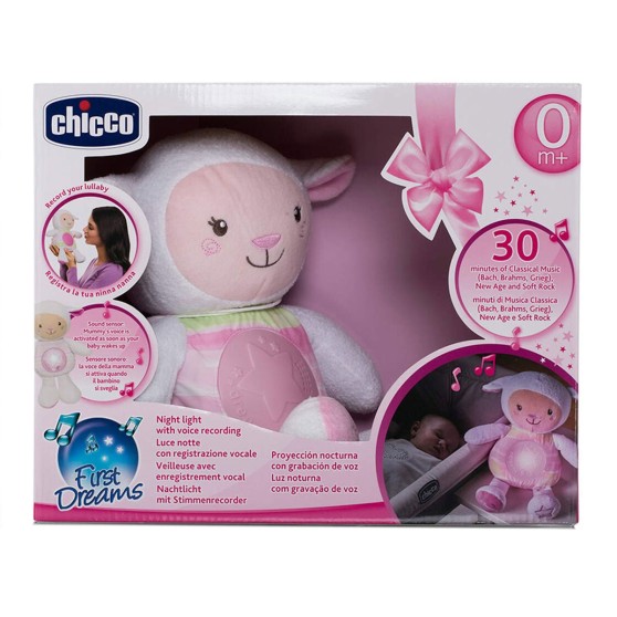 Іграшка музична Chicco - Овечка (09090.10) рожевий