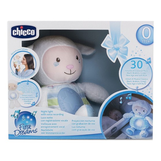Іграшка музична Chicco - Овечка (09090.20) блакитний