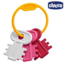 Гризун Chicco - Смішні ключі (63216.10) рожевий