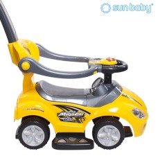 Каталка Sun Baby - Mega Car (EC-C382P/ZO) Yellow