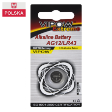 Батарейка Vipow - Extreme (BAT0192) AG12/LR43 (1 шт. / блистер)