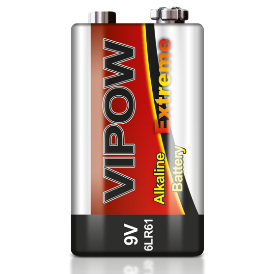 Батарейка Vipow - Extreme (BAT0092B) 9 V (1 шт./блістер)