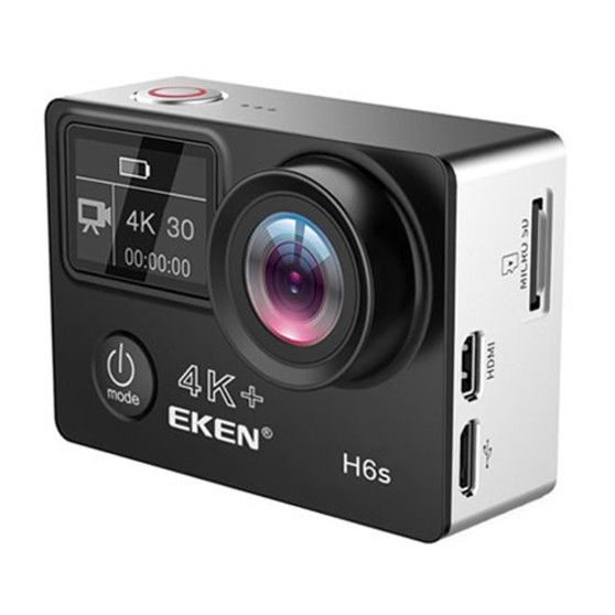 Экшн-камера EKEN (H6S) Black (Оригинал)