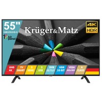 Телевізор 55" Kruger&Matz (KM0255UHD-S)