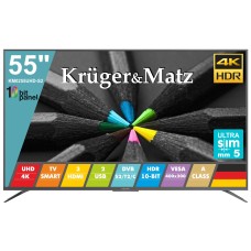 Телевизор 55" Kruger&Matz (KM0255UHD-S2)