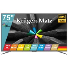 Телевізор 75" Kruger&Matz (KM0275UHD-S2)