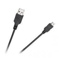 Кабель USB - microUSB Cabletech (KPO3874-1) 100 см, Black