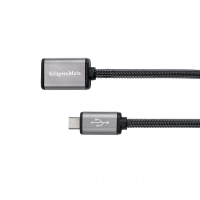 Кабель USB - microUSB Kruger&Matz (KM0333) 20 см