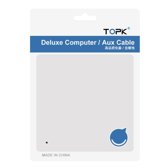 Кабель USB TOPK (D-line) Micro USB (100 см) Black 5V/3A