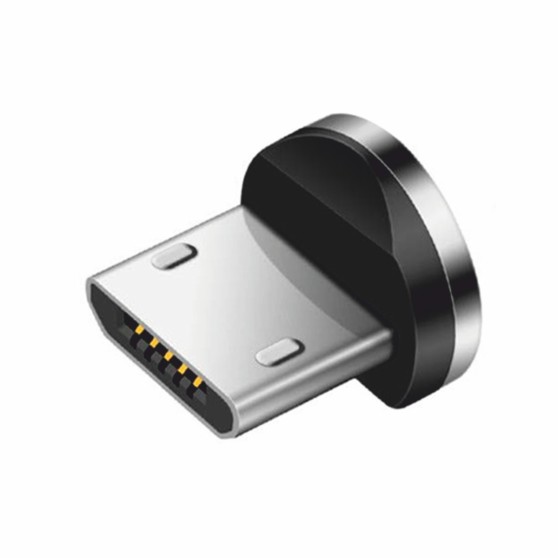 Магнітний кабель TOPK micro USB (LZ) для заряджання (100 см) Red