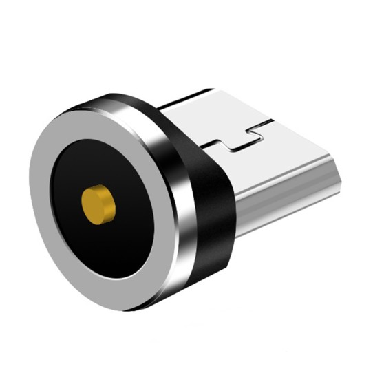 Магнітний конектор USLION micro USB (R/L Connect) для заряджання (1pin)