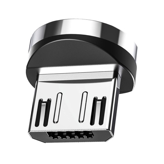 Магнитный коннектор TOPK micro USB (S Connect) с передачей данных (3pin)