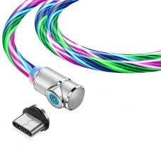 Магнитный кабель TOPK type C (LZ) для зарядки (100 см) RGB