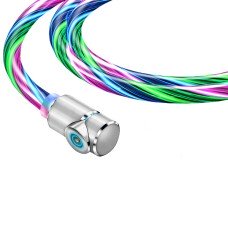 Магнітний кабель TOPK без конектора (LZ) для заряджання (100 см) RGB