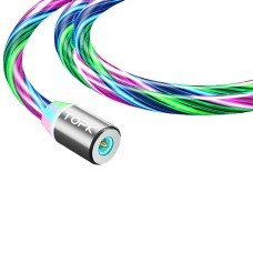 Магнітний кабель TOPK без конектора (RZ) для заряджання (100 см) RGB