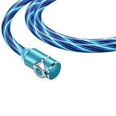 Магнітний кабель TOPK без конектора (LZ) для заряджання (100 см) Blue