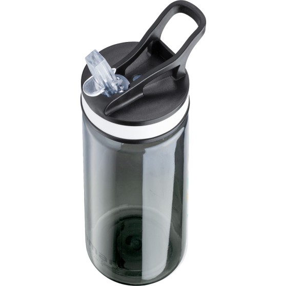 Пляшка спортивна з холодоагентом Lamart - STRAW (LT4033) 0,65 л, тритан/пластик, чорний