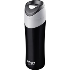 Термокухоль Lamart - Esprit (LT4038) 0,45 л, сталь/пластик, чорний