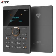 Телефон CARD PHONE Aiek (E1-B) Black