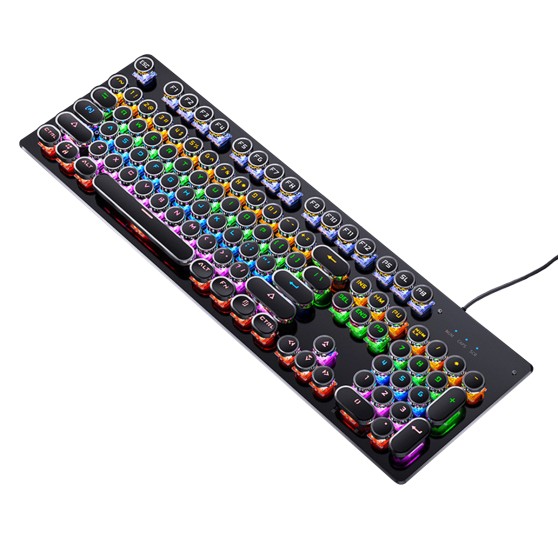 Клавіатура геймерська SKY (ZK-4) Black, RGB, механічна, (EN)