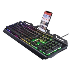 Клавиатура геймерская SKY (V2) Black, RGB, мембранная, (EN)