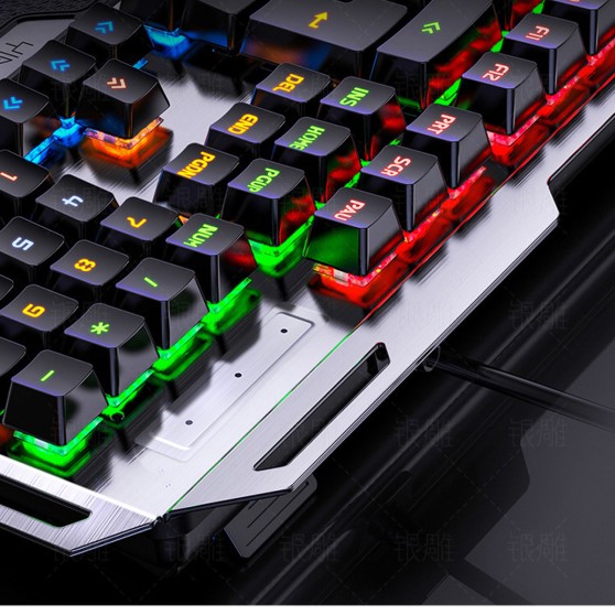 Клавиатура геймерская SKY (K100) Black, RGB, механическая, (EN)