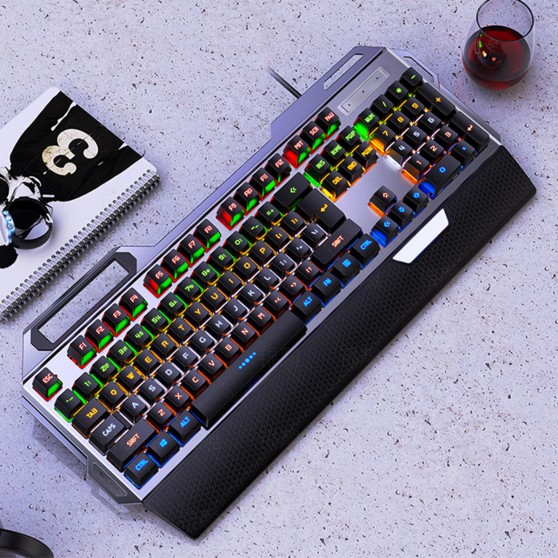 Клавиатура геймерская SKY (K100) Black, RGB, механическая, (EN)