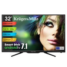 Телевізор 32" Kruger&Matz (KM0232FHD) Smart Stick
