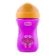 Чашка-непроливайка Chicco - Easy Cup (06961.10V) 266 мл / 12 мес.+ / фиолетовый