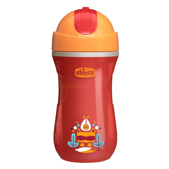 Чашка-непроливайка Chicco - Sport Cup (06991.30R) 266 мл / 14 мес.+ / оранжевый