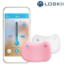 Термометр Bluetooth для детей Loskii (BC-DQ03) White